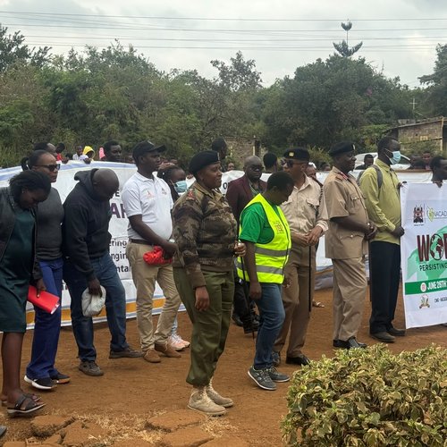 Joining NACADA's procession for the International Day Against Drug Abuse and Illicit Trafficking
